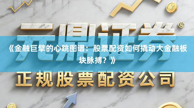 《金融巨擘的心跳图谱：股票配资如何撬动大金融板块脉搏？》